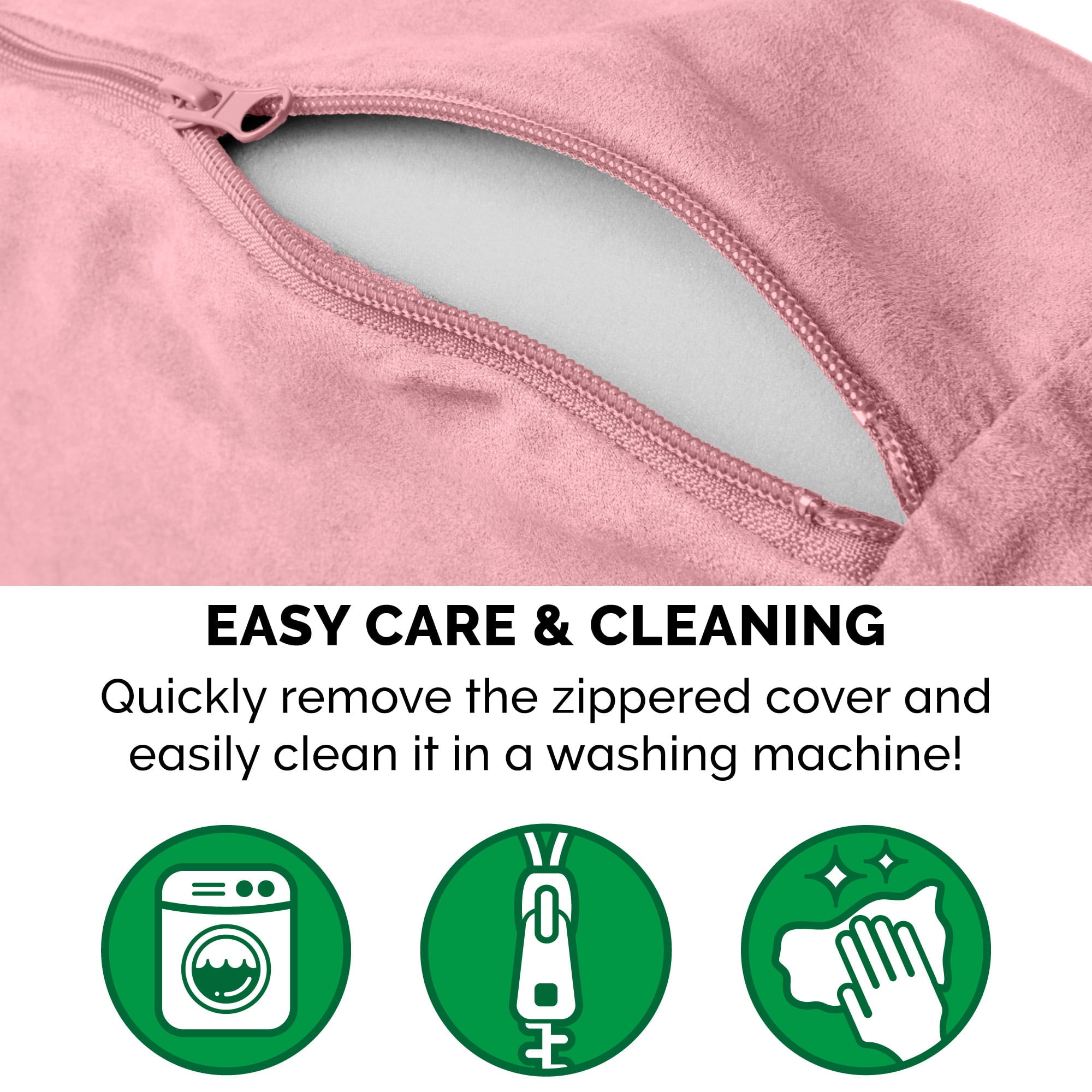 FurHaven | Memory Foam Faux Sheepskin Snuggery Burrow Pet Bed for Dogs and Cats， Pink， 26-Inch