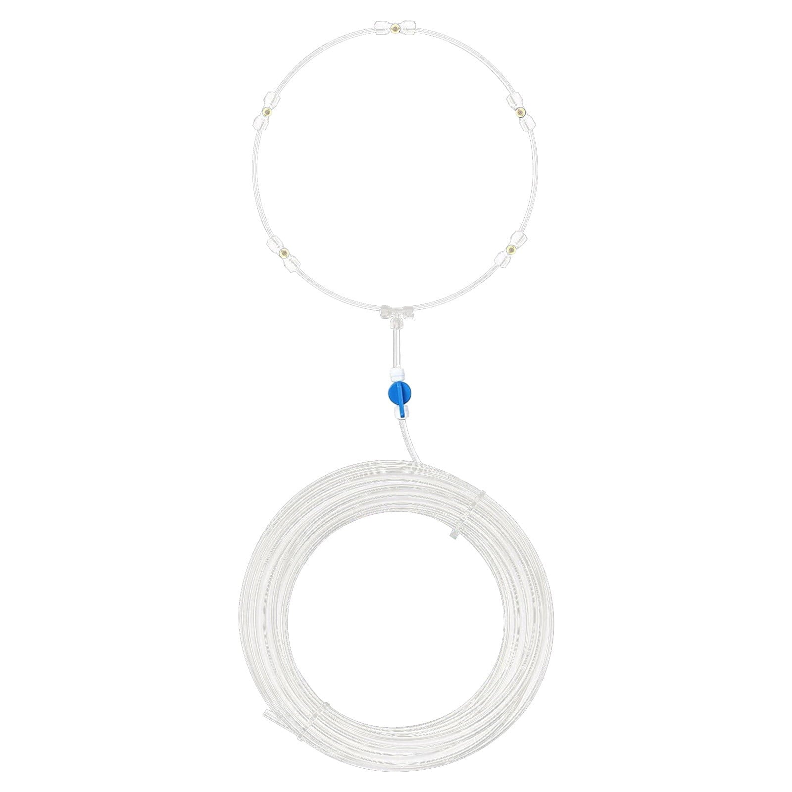 TOYFUNNY Fan spray ring spray tube (American standard) white