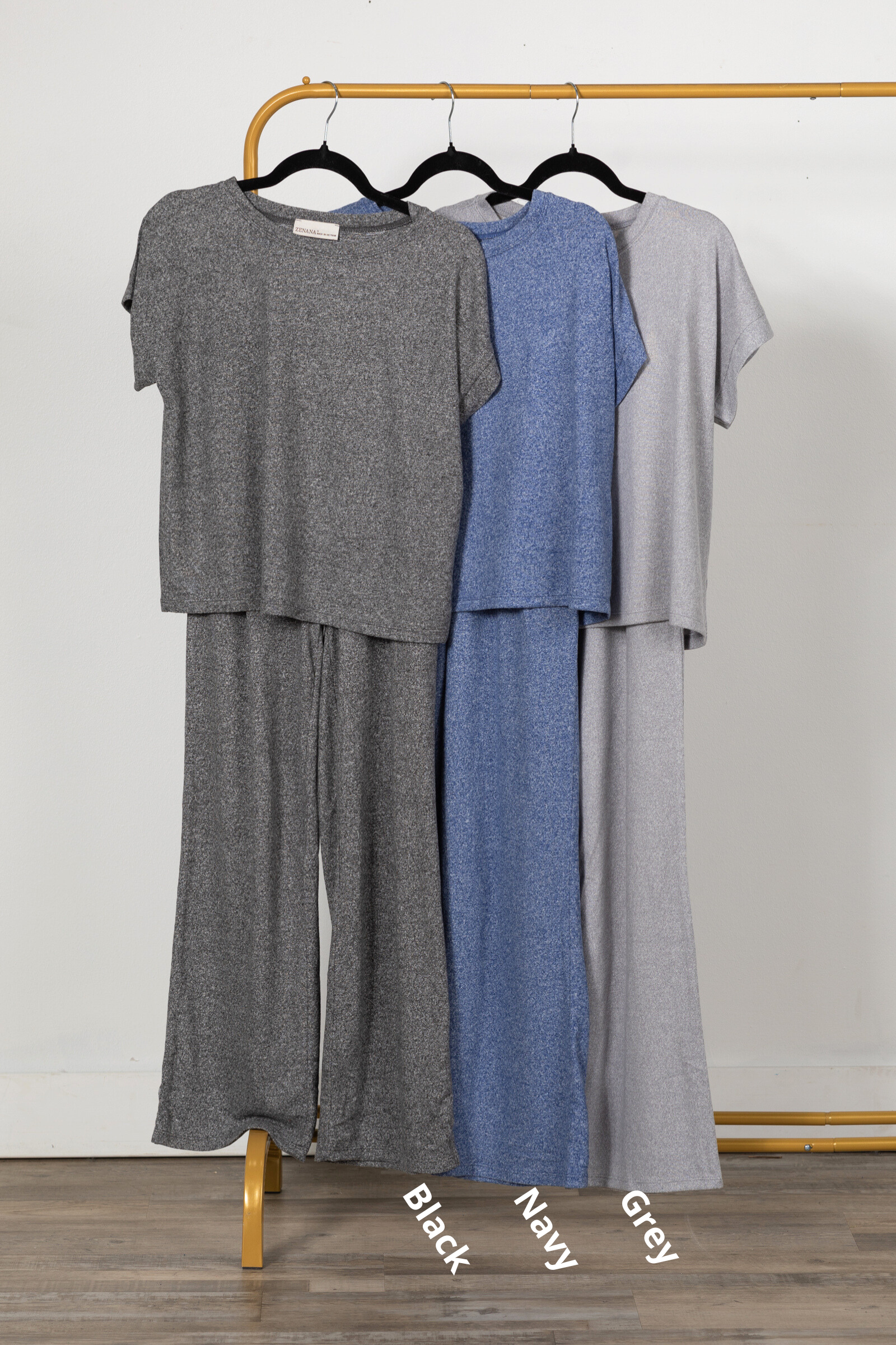 Short Sleeve Tee And Lounge Pants Set