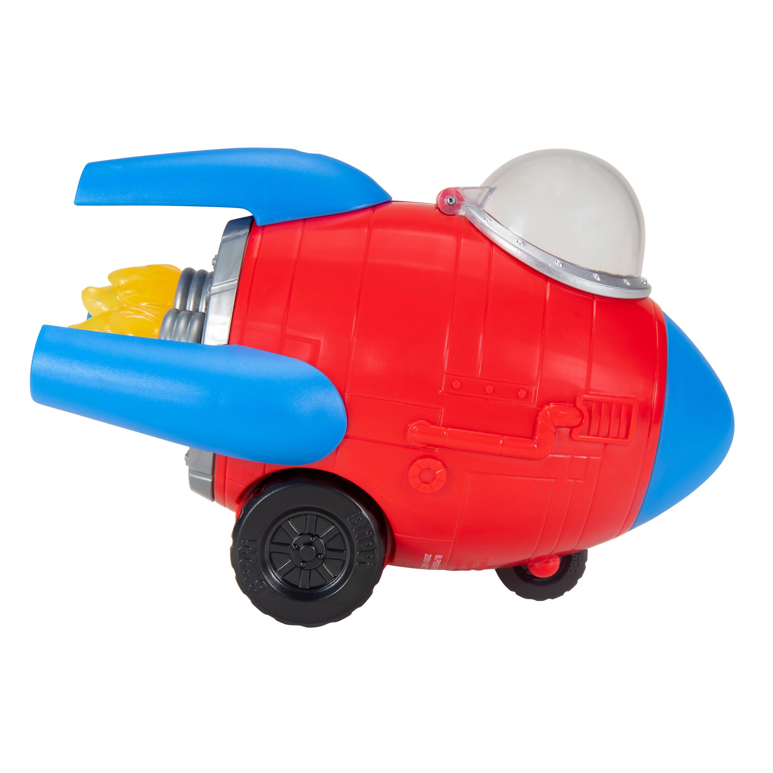 Blippi Feature Rocket Ship Vehicle， Preschool Kids Ages 2 and Up