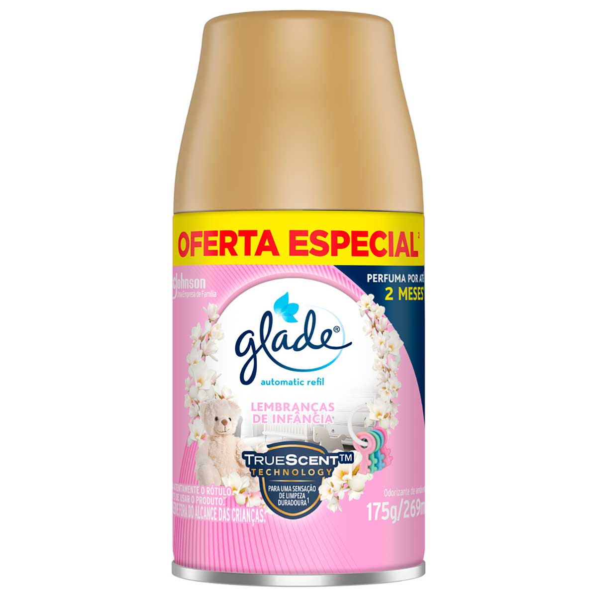 Desodorizador Glade Automatic Spray Refil Lembrancas de Infancia 260ml Oferta Especial