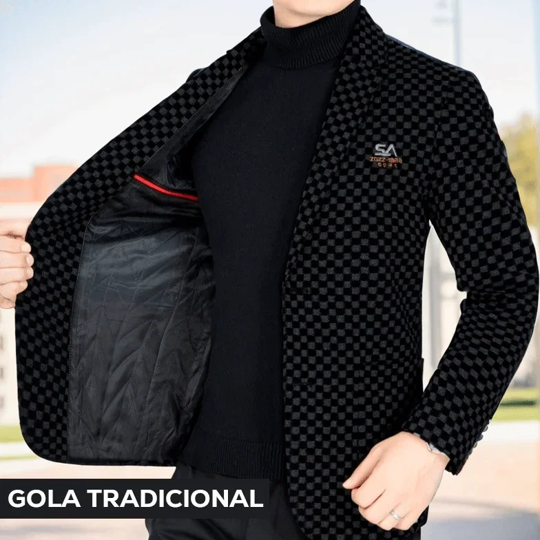 Casaco Estilo Blazer Napoleão™com Forro / A Elegância e Imponência de um Conquistador!