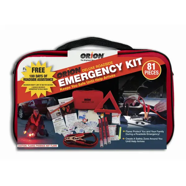 Orion Deluxe Roadside Emergency Kit
