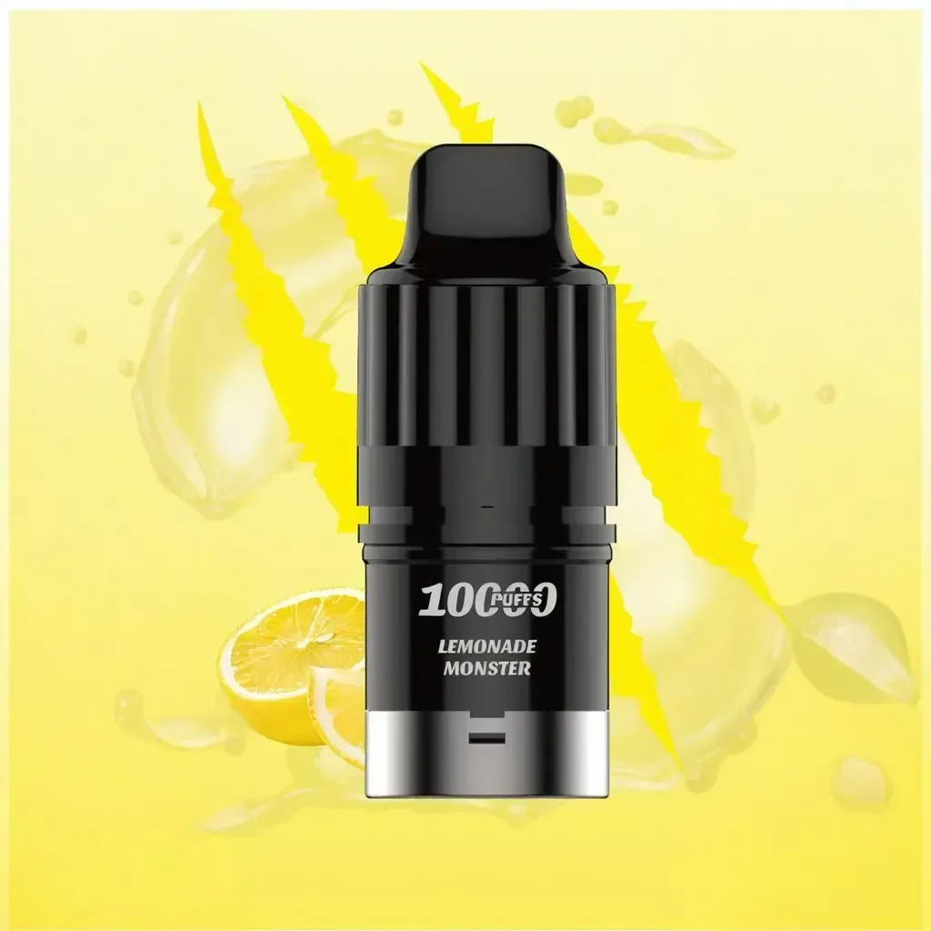 IGET BAR PLUS S3 10000 | Lemonade Monster: 10000 Puffs, Refillable Joy
