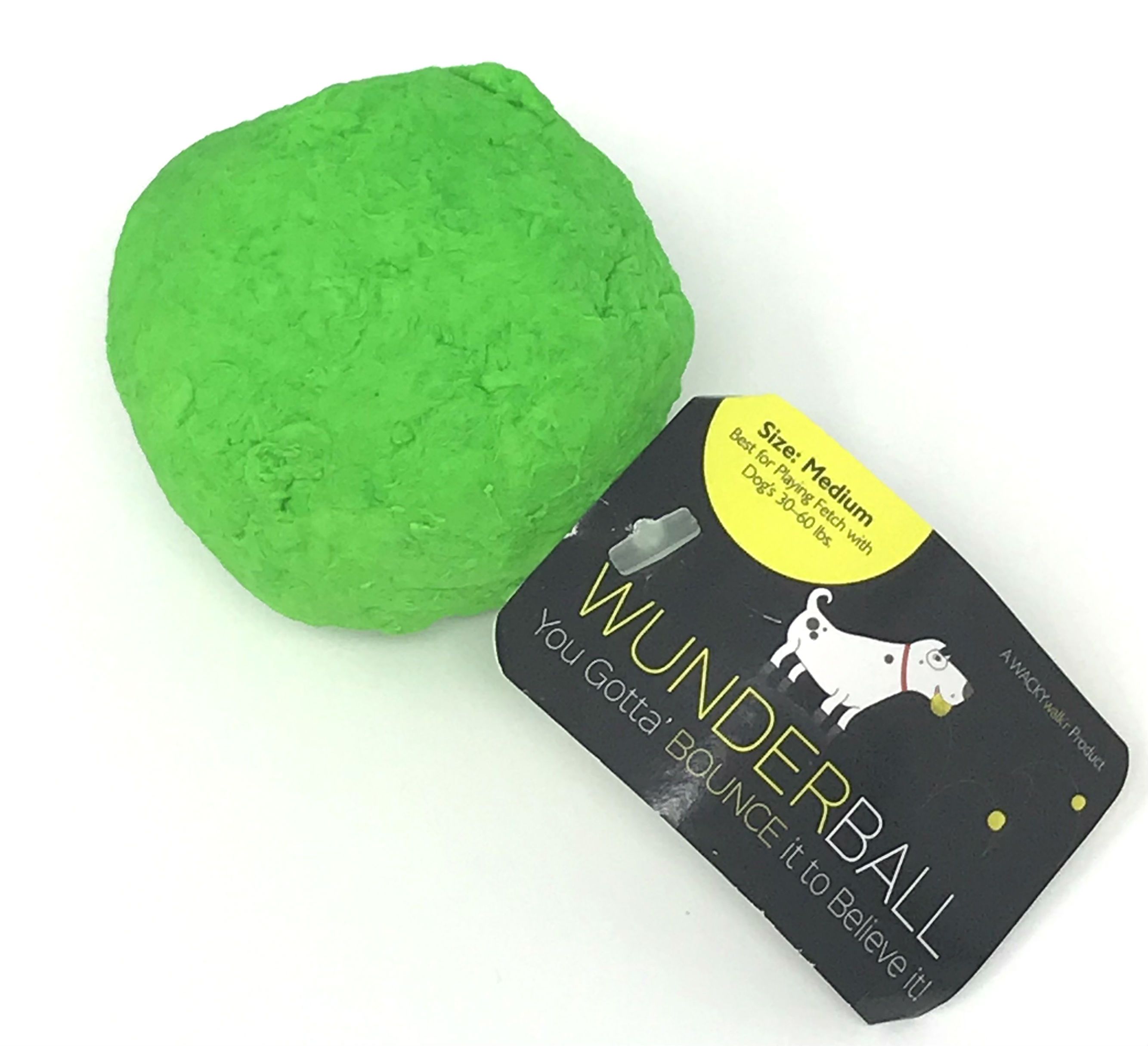 Wunderball Dog Toy Fetch Ball by WackyWalkr