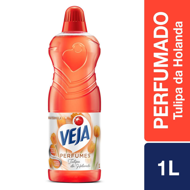 Limpador Perfumado Veja Tulipa da Holanda - 1L