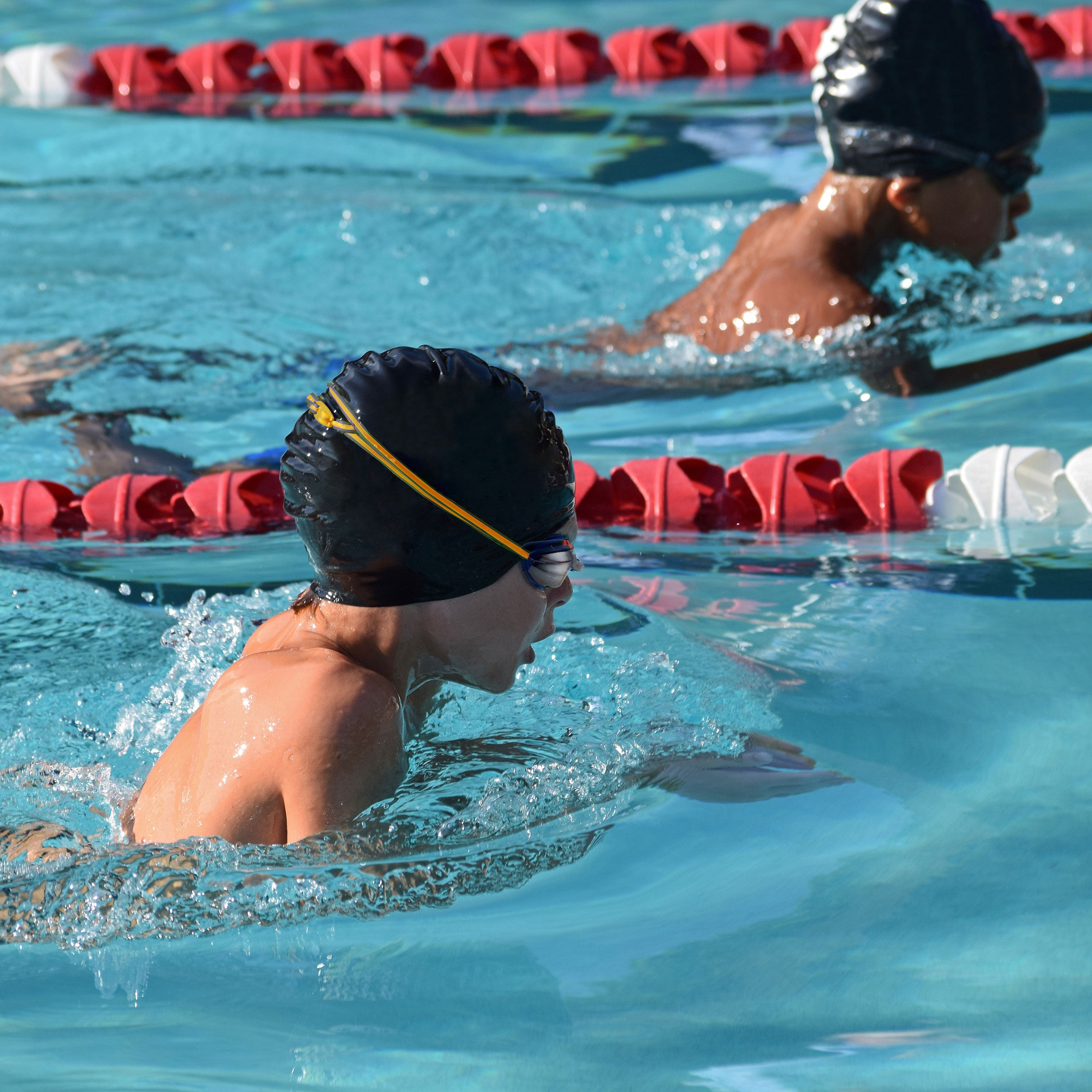 Michael Phelps Xcell Jr Silver Mirror Swimming Sport Goggles with Scratch-Resistant Lens