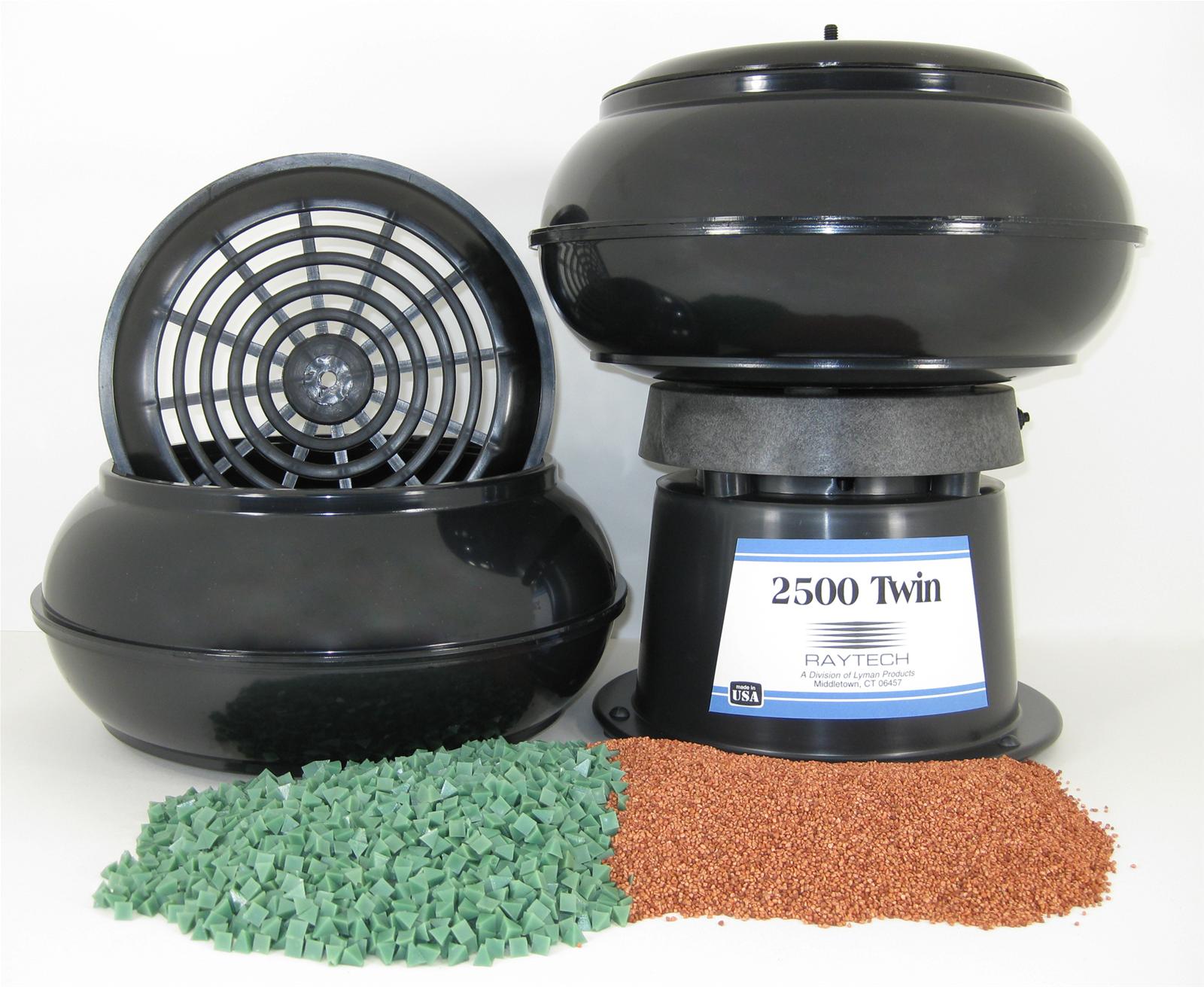 Raytech Industries 23124R Raytech 2500 Twin Vibratory Tumblers