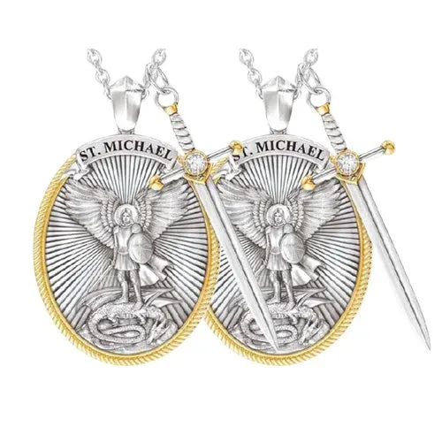 🔥 BIG SALE - 49% OFF🔥🔥🎁St. Michael Archangel Pendant (Neck