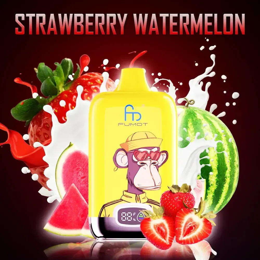 ⭐Fumot Tornado Digital Box 12000 Puffs -50+ Flavour Choices 🍇🍉🍋