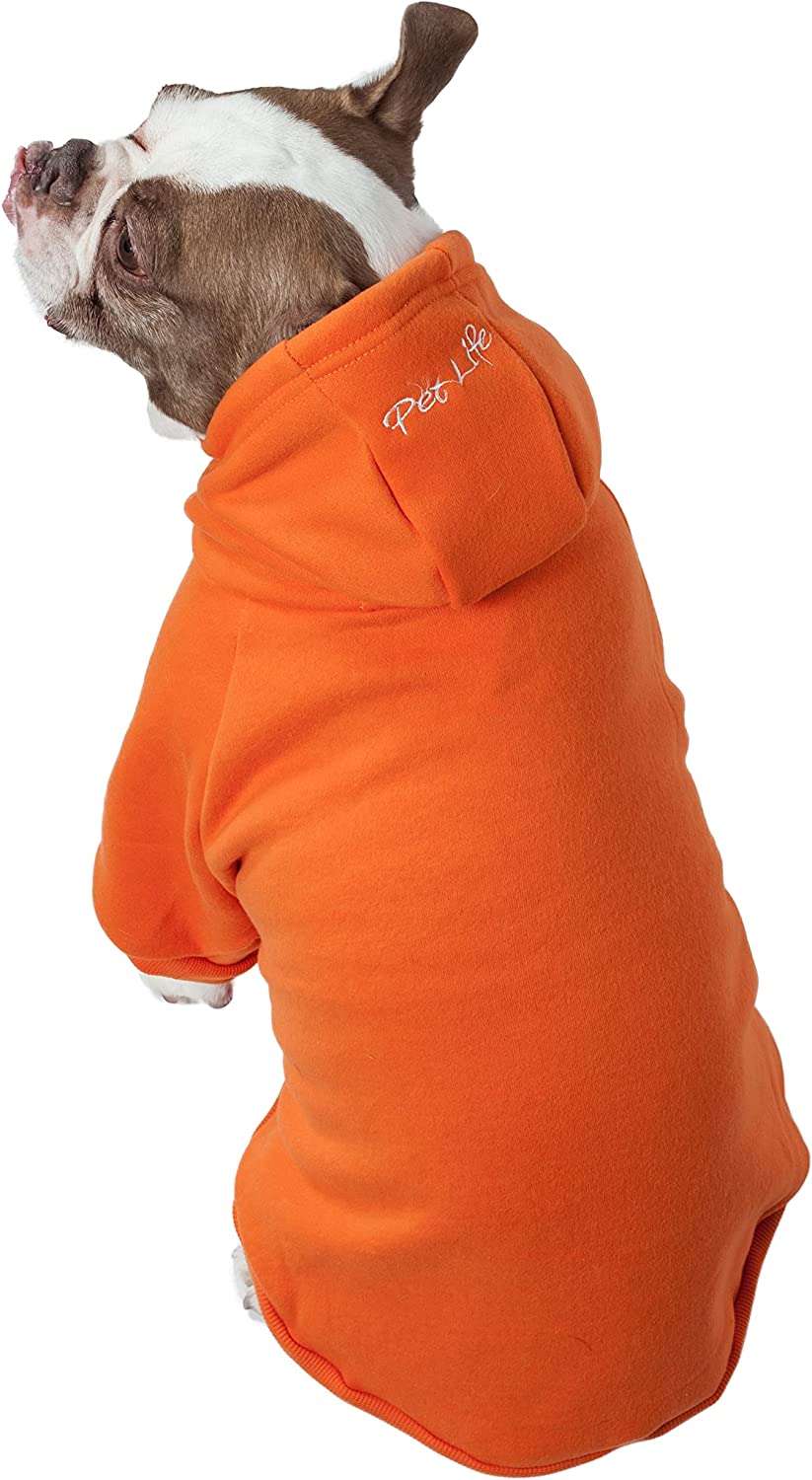 Pet Life ® 'American Classic' Fashion Plush Cotton Hooded Dog Sweater