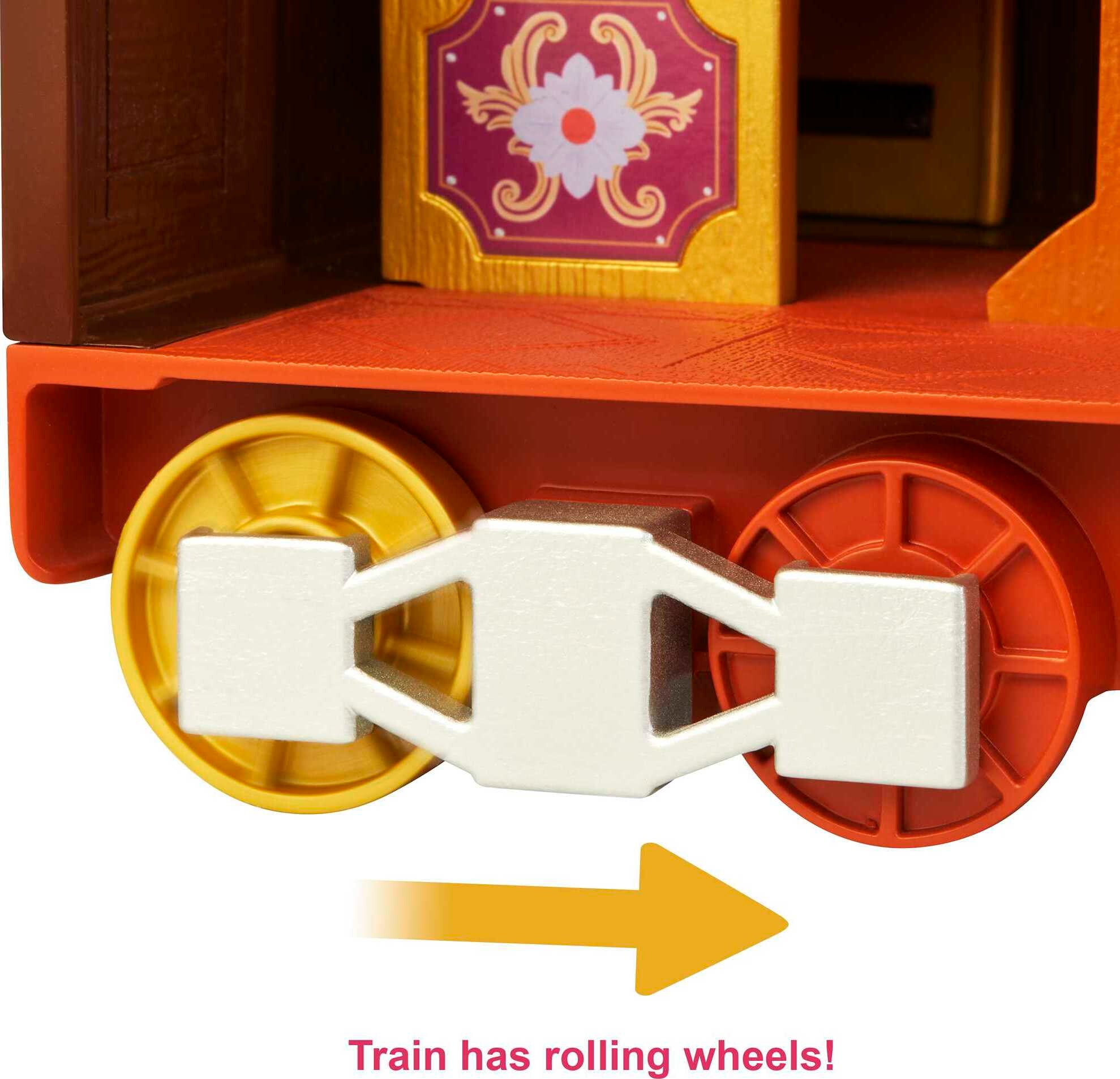 Spirit Untamed Lucky's Train Home Playset With Lucky Doll, Train & Play Pieces