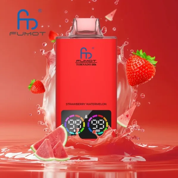 🍉🍓❄️ Fumot Tornado 35K – 35,000-Puff Disposable Vape | Maximum Enjoyment