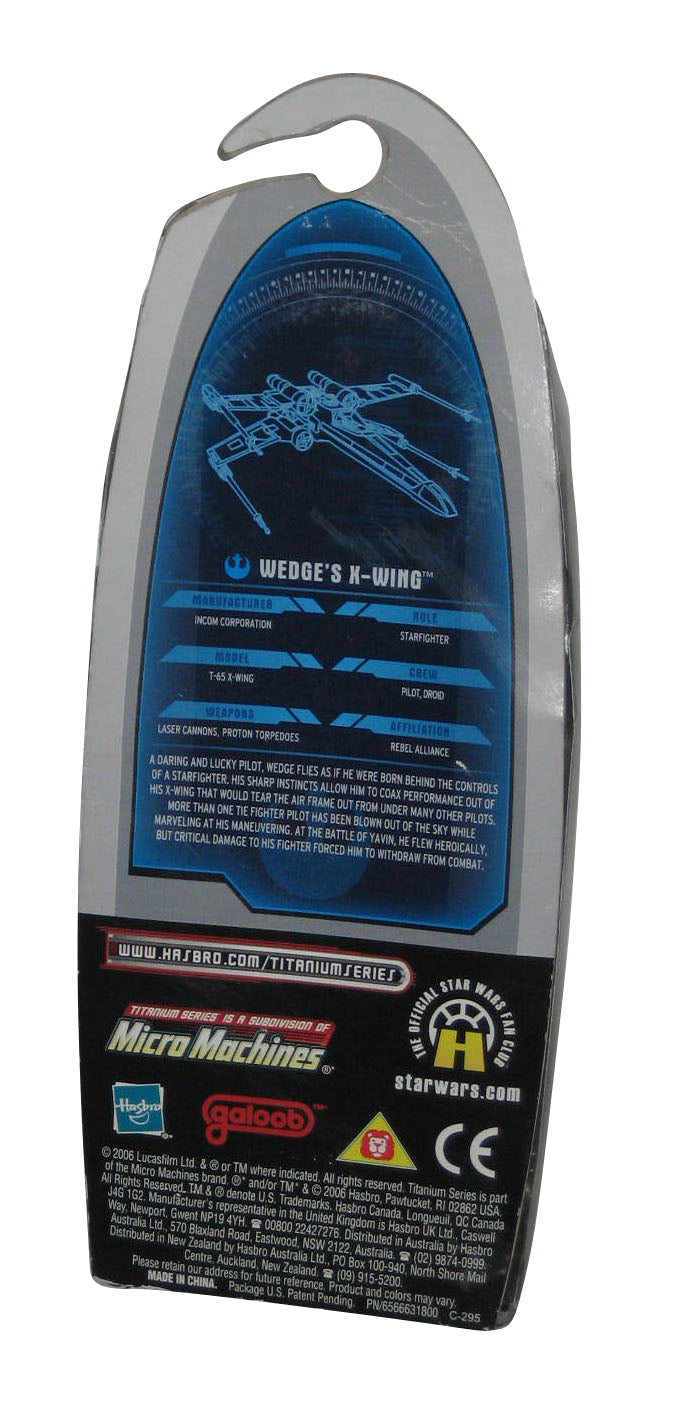 Star Wars Titanium Series (2006) Wedge's X-Wing Die-Cast Toy Vehicle