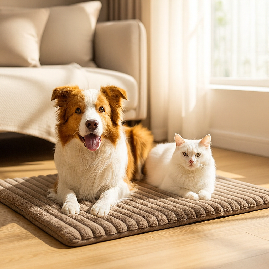 Self Warming Pet Mat | Heated Cozy Pad – Warm & Comfortable Rest