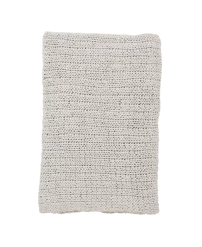 Saro Lifestyle Cable Knit Throw