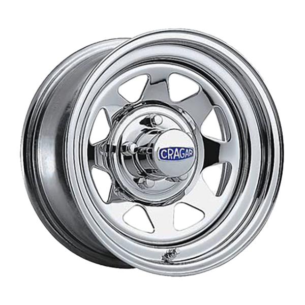 Cragar 1527480402B Cragar Chrome Nomad II Wheels
