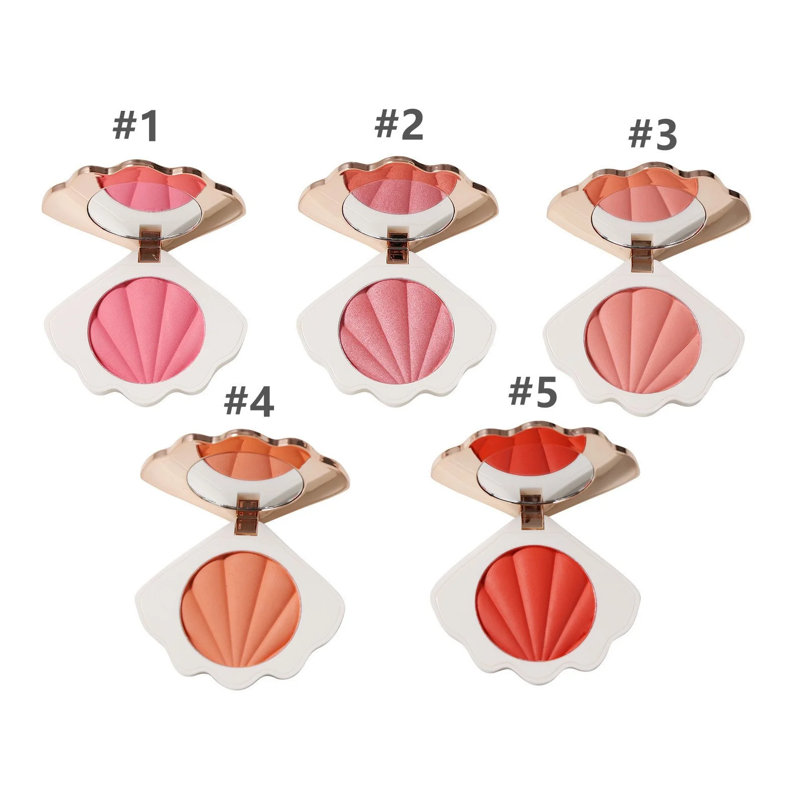High Pigment Vegan Face Powder Makeup Blush Private Label