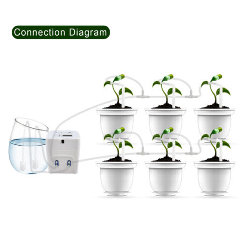 Drip Irrigation Set Automatic Watering System Timed Water Indoor Garden Plant