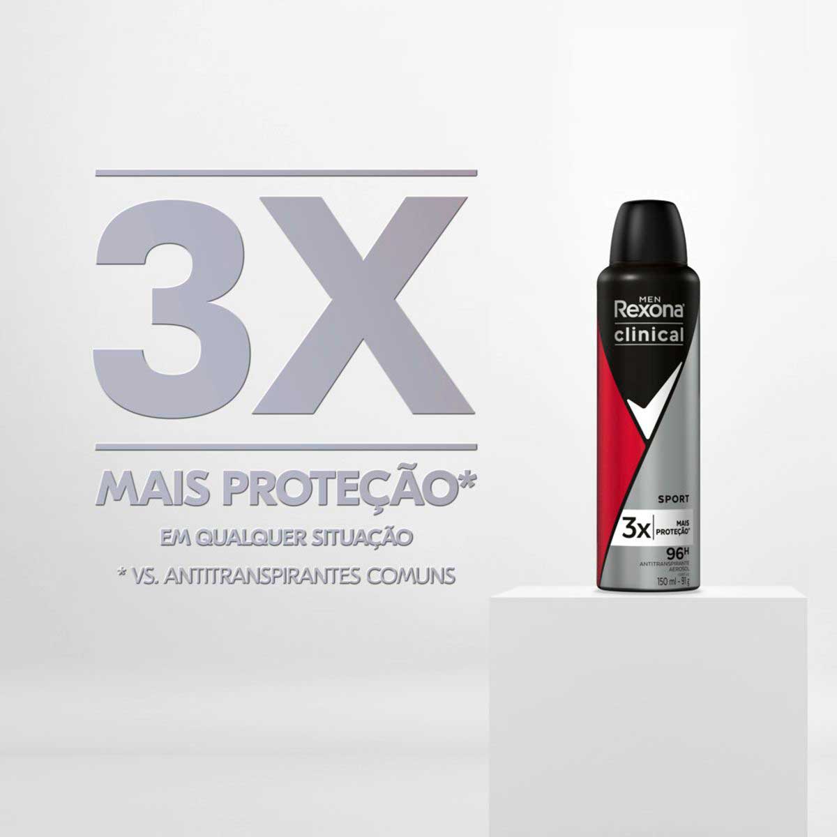 Antitranspirante Aerosol Rexona Sport 150ml