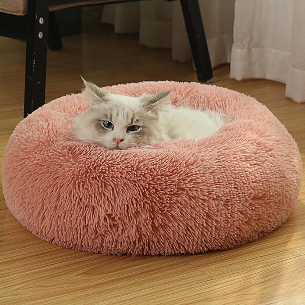 Coloody Dog Cat Bed Panier Rond Pour Chien Coussin Pour Chat Panier Donut Pet Bed