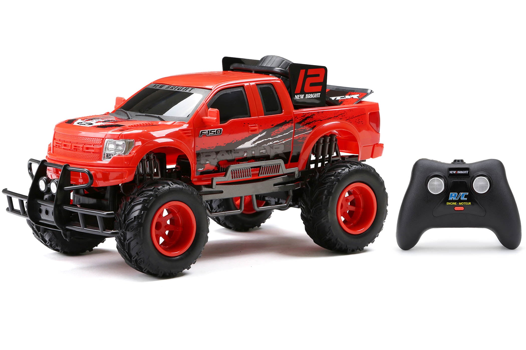 New Bright (1:10) Ford F-150 SVT Raptor Battery Radio Control Truck， 61079LSU
