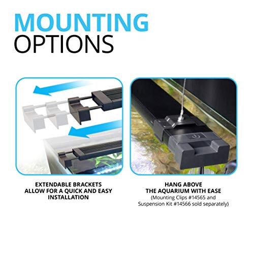 Fluval Aquasky Bluetooth LED Aquarium Light (18 Watt， 24-36