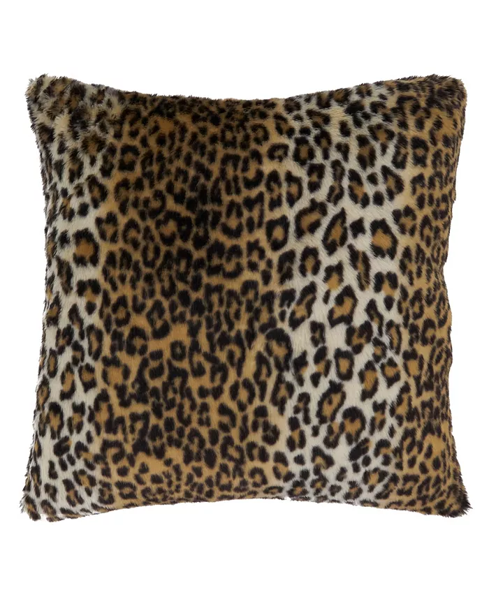 Saro Lifestyle Cheetah Print Throw Pillow， 22