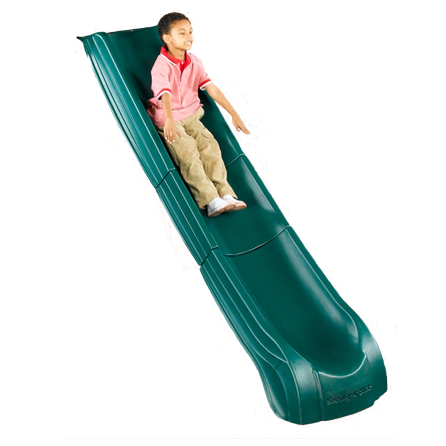 Swing-N-Slide 5 Foot Super Summit Slide with Lifetime Warranty， Green