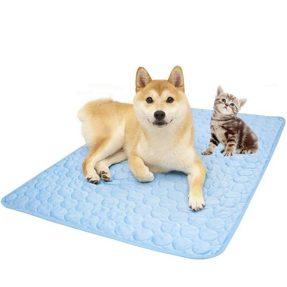 Yannee Cooling Summer Pad for Pet Dogs and Cats，Gray