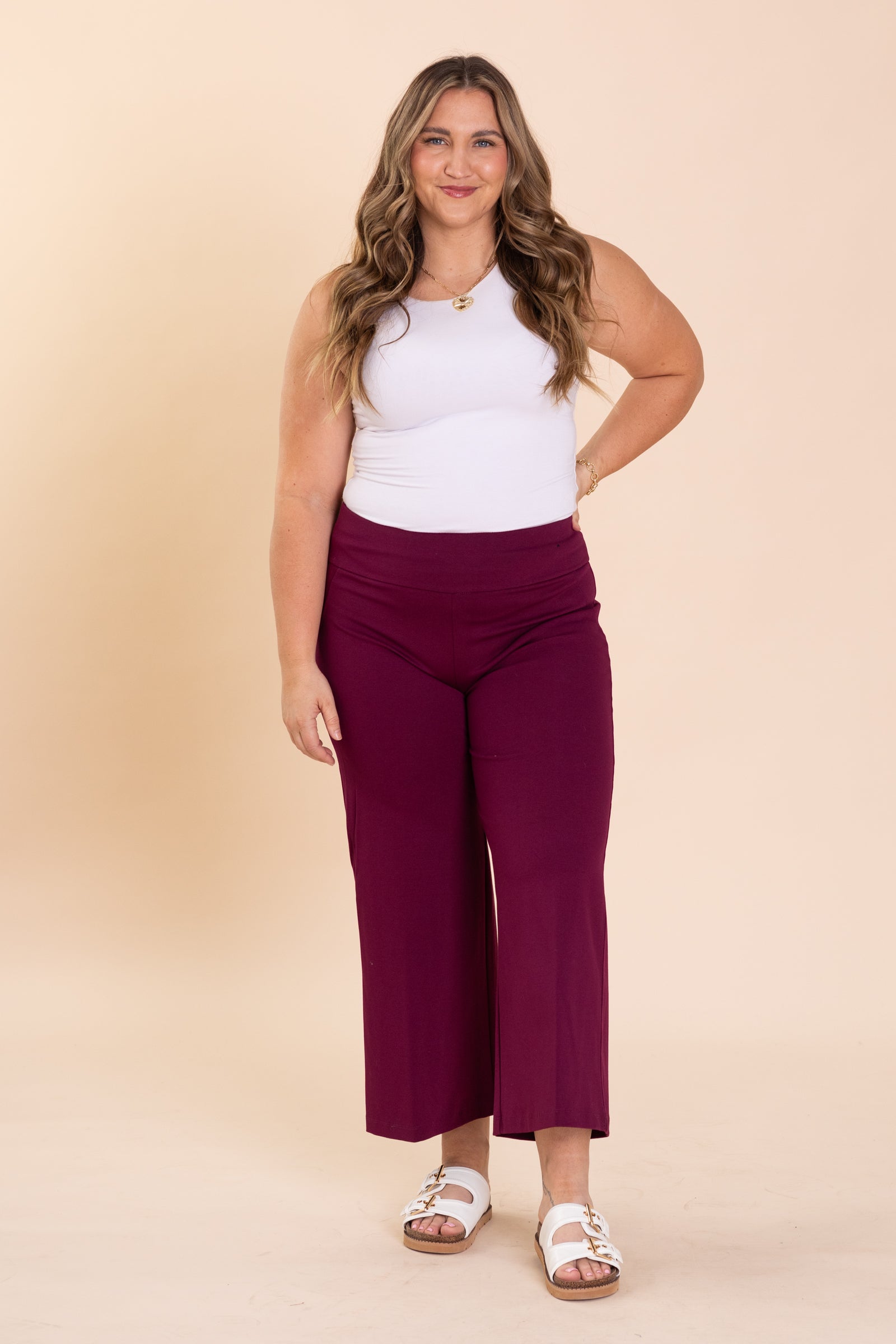 The Magic Cropped Wide Leg Pant