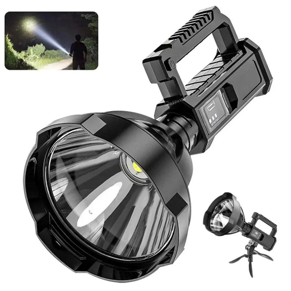 ⏰  Promotion 49% OFF - Rechargeable Handheld Spotlight Flashlight 90