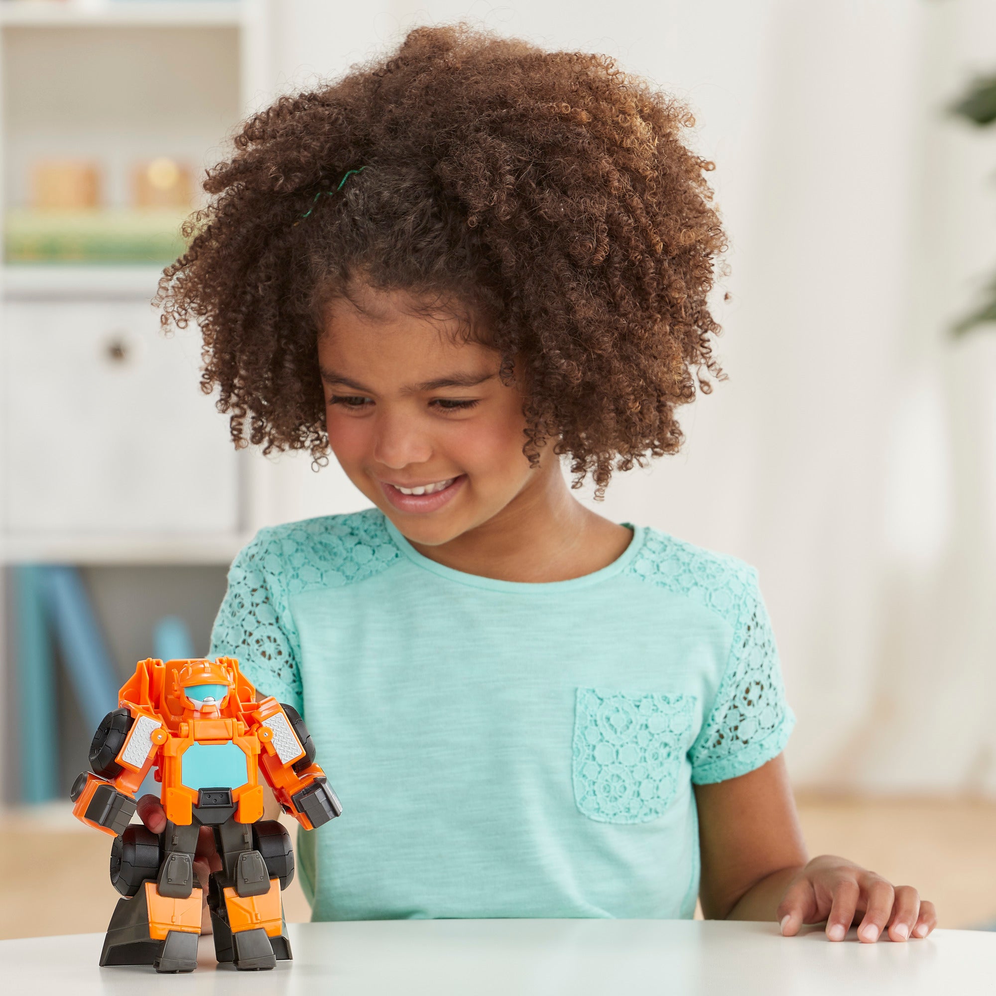 Playskool Heroes Transformers Rescue Bots Wedge theConstruction-Bot Toy Robot