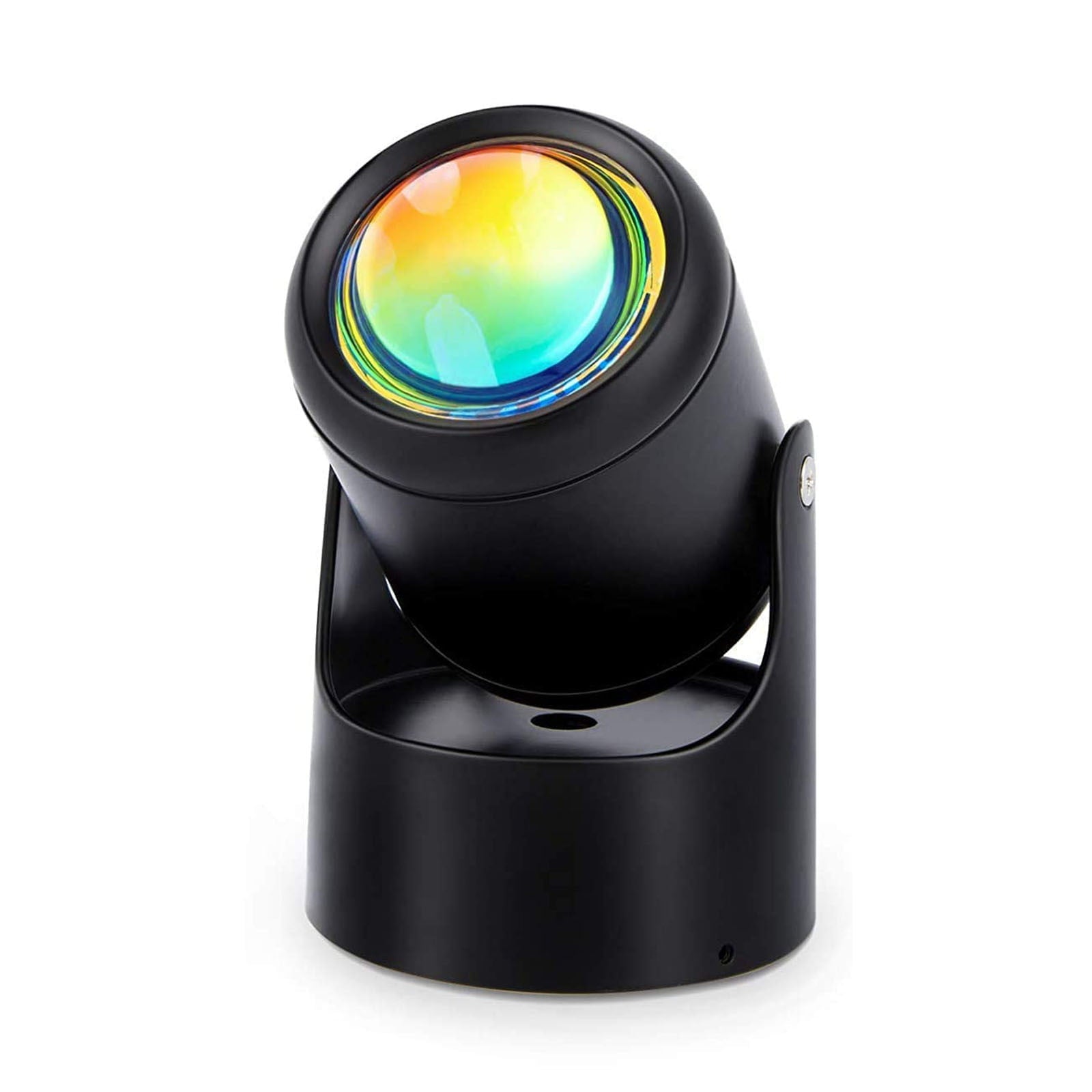 Sunset Projection Lamp USB Night Light Aesthetics Wall Lamp Stage Photography Led lights for bedroom outdoor floor lamp pendant DIY Wedding Party Bedroom Terrace(Multicolor)