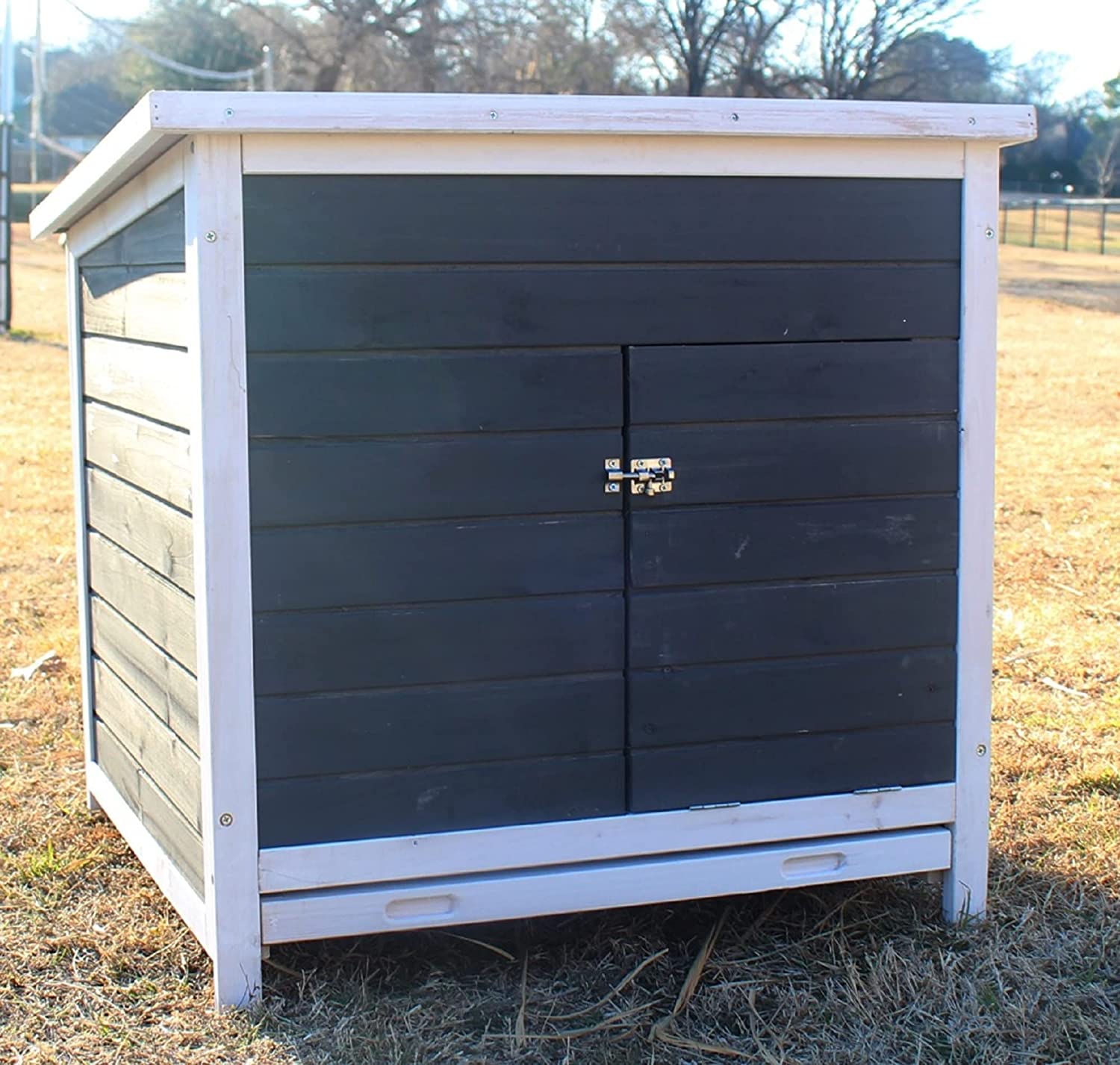Zylina Nesting and Roosting Box Wood Chicken Coop for Chickens