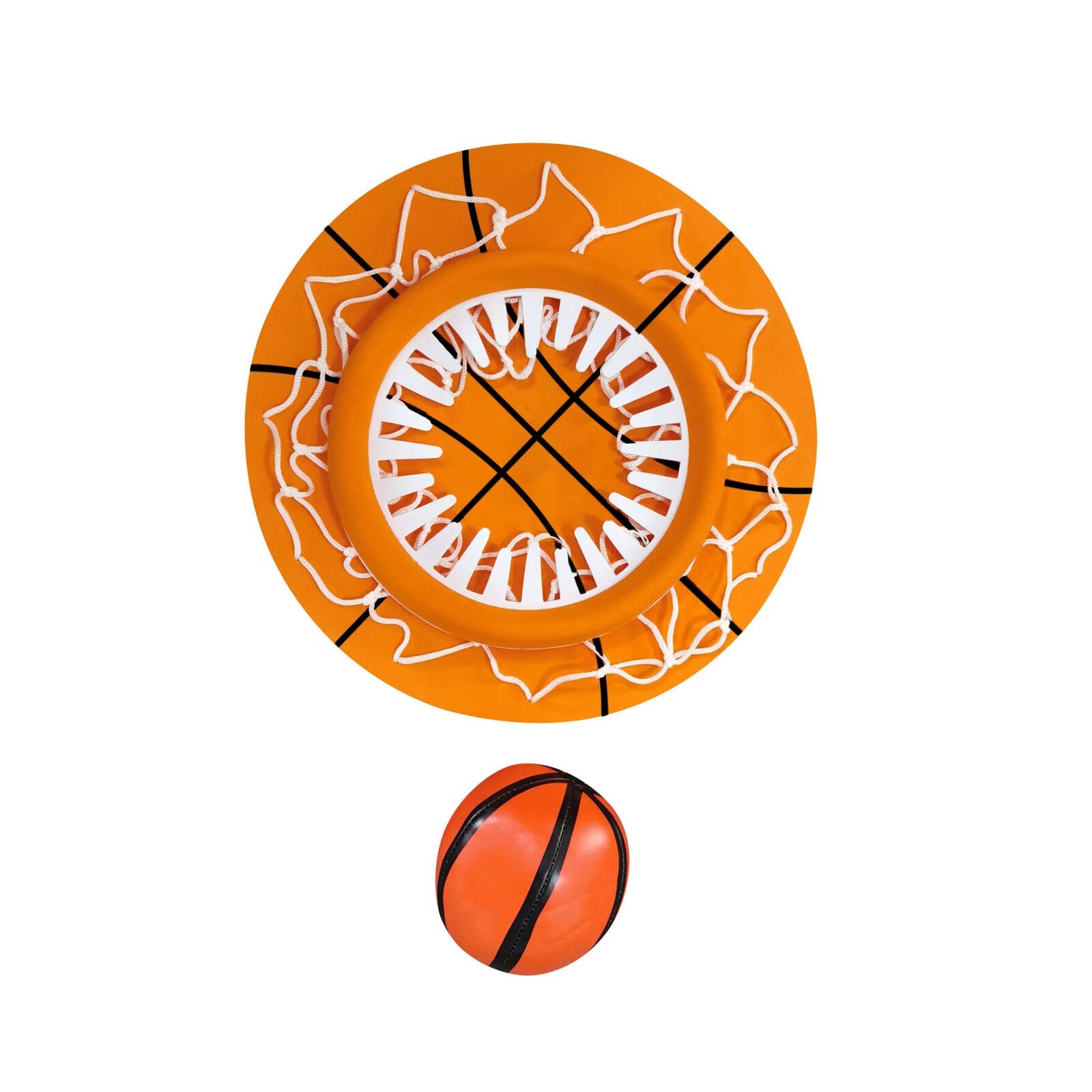 Plutyo Ceiling Sport Indoor Mini Basketball Hoop For Kids Toy Game Shooting Toy Bedroom
