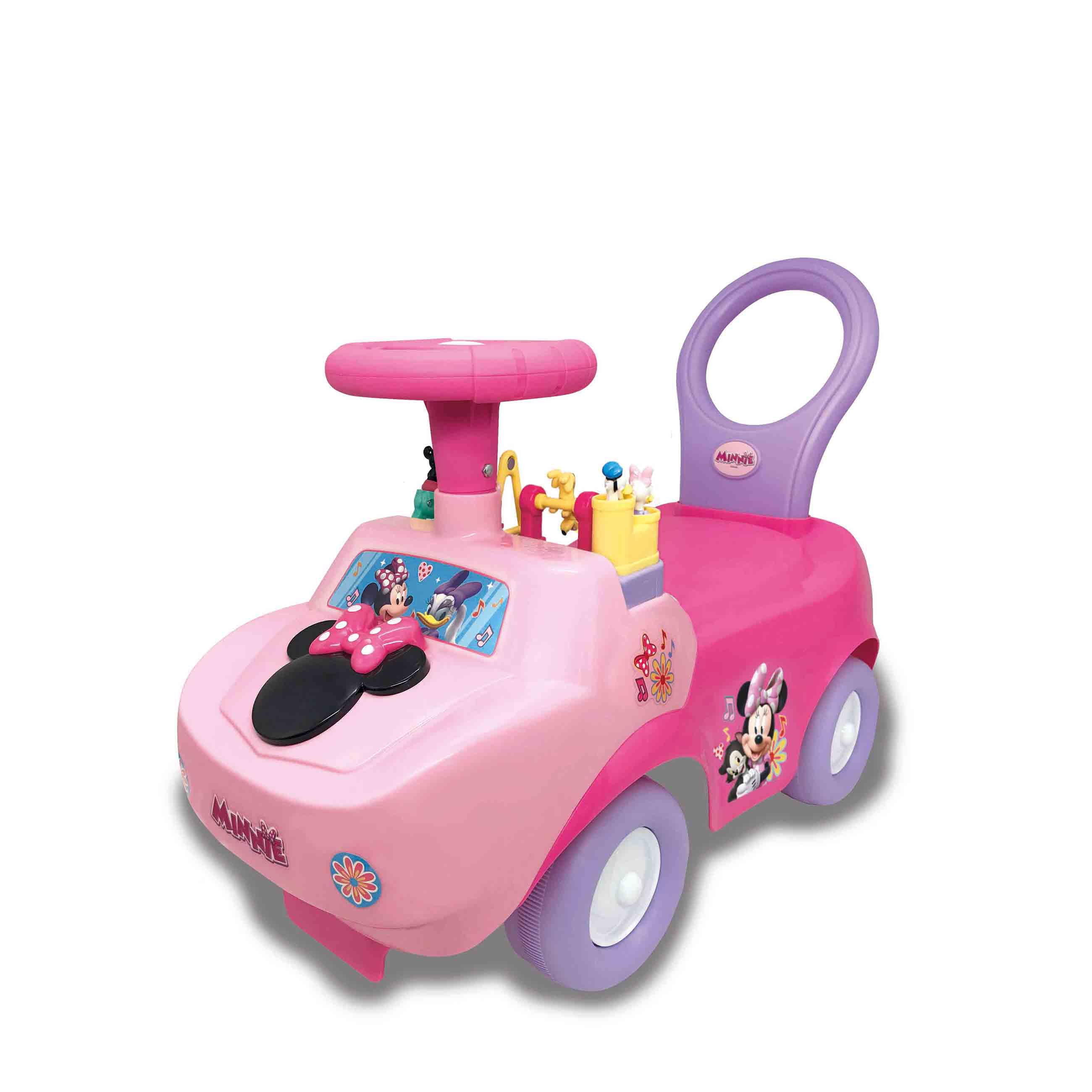 Kiddieland Disney Minnie Mouse Playtime Light and Sound Activity Ride-On