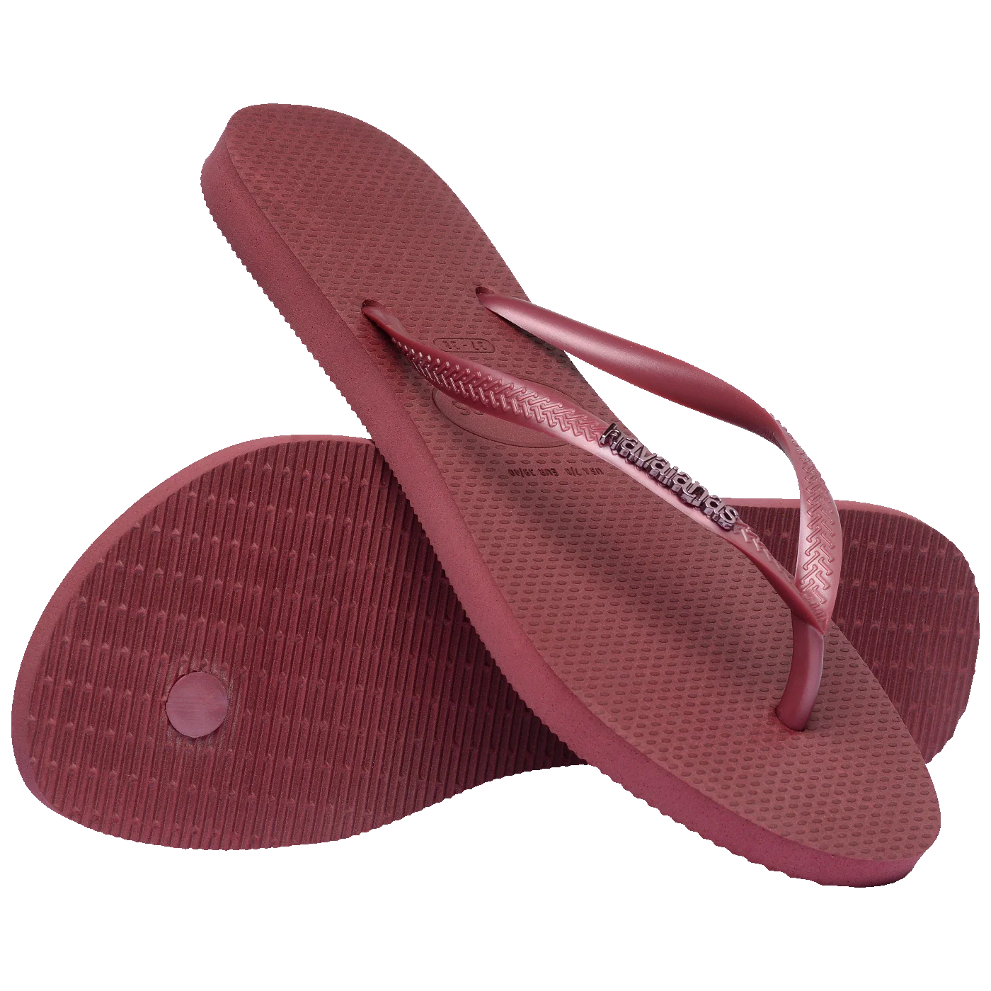 Chinelo Havaianas Slim Logo Metallic