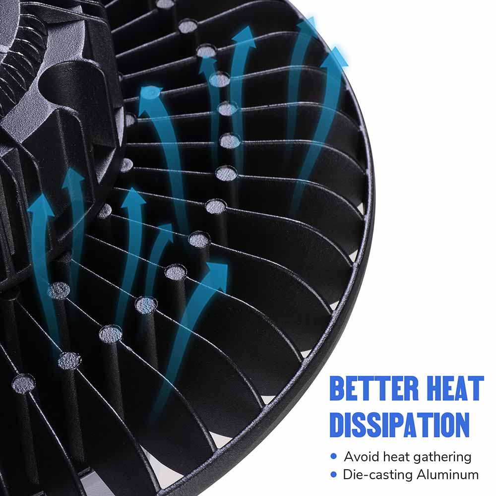 DELight UFO LED High Bay Light 100W Commercial Warehouse Lighting