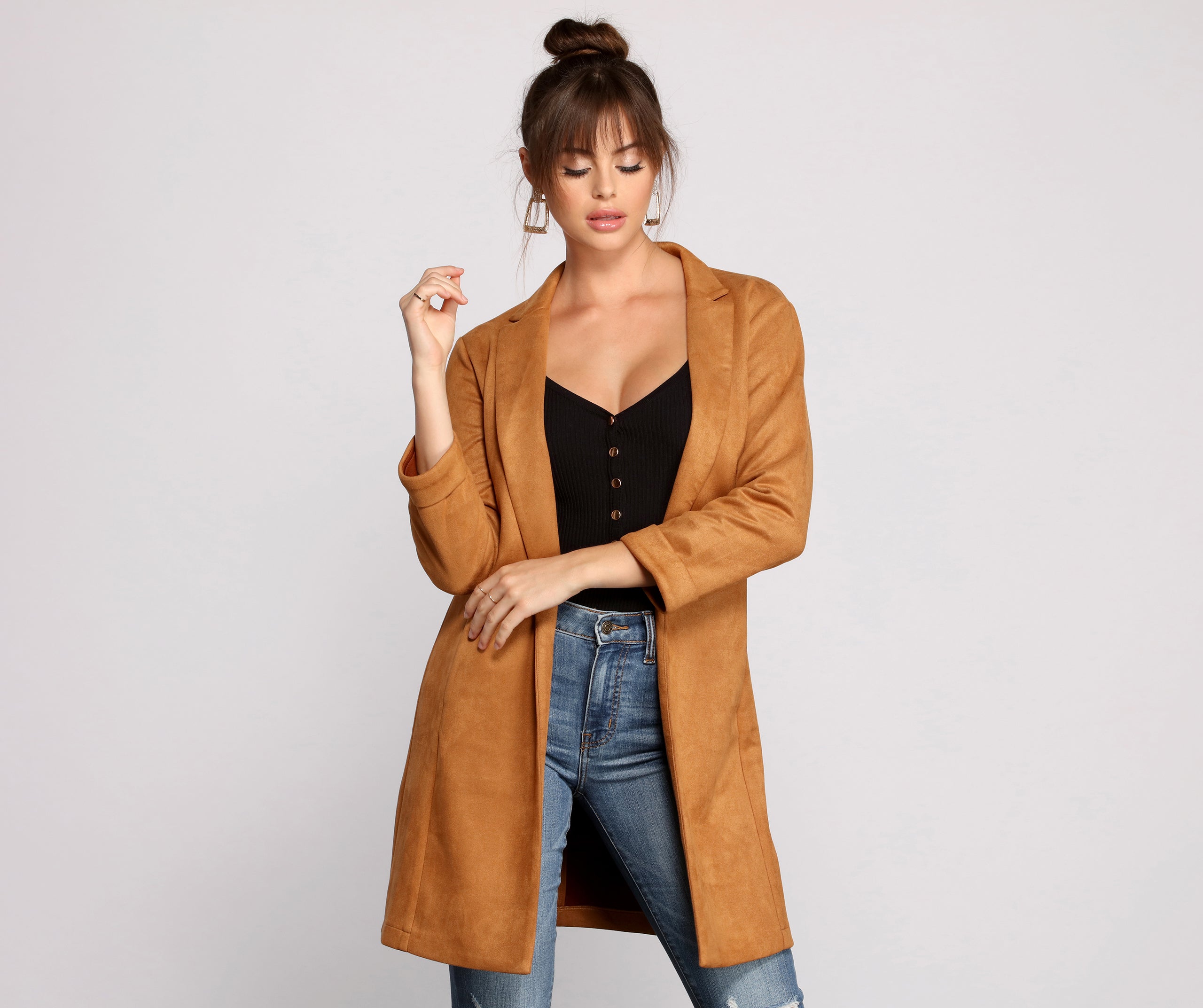 Major Boss Babe Long Line Blazer