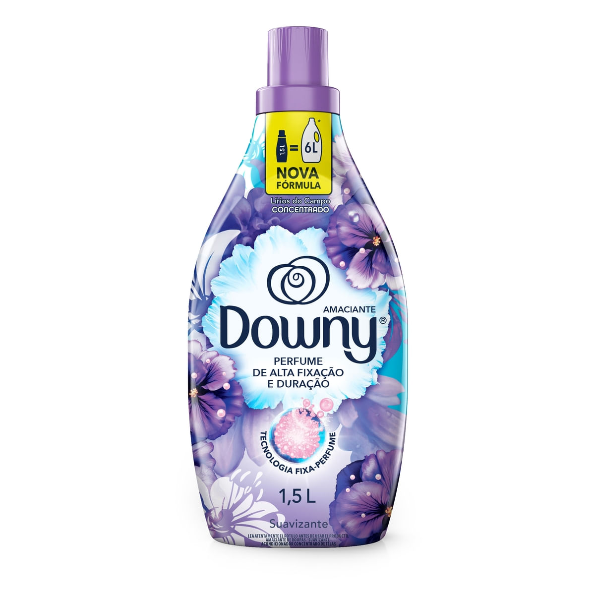 Amaciante Downy Concentrado Lirios do Campo 1,5 Litros