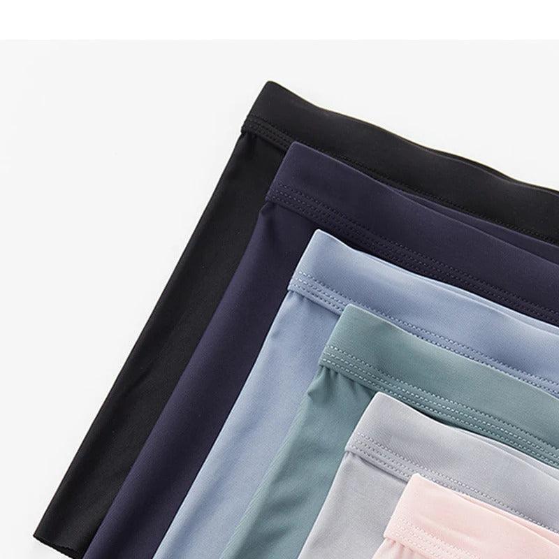 Kit com 3 Cuecas Boxers Antiodor e Antibacterianas Ice Man™ em Seda Gelo / As campeãs em Frescor, Elasticidade e Conforto!