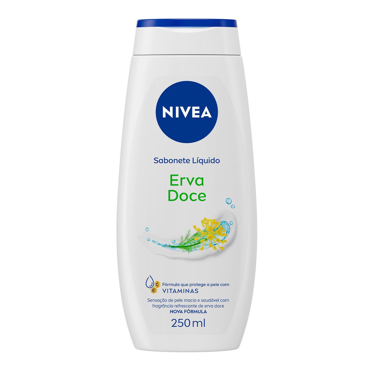 Sabonete Liquido NIVEA Erva Doce 250ml