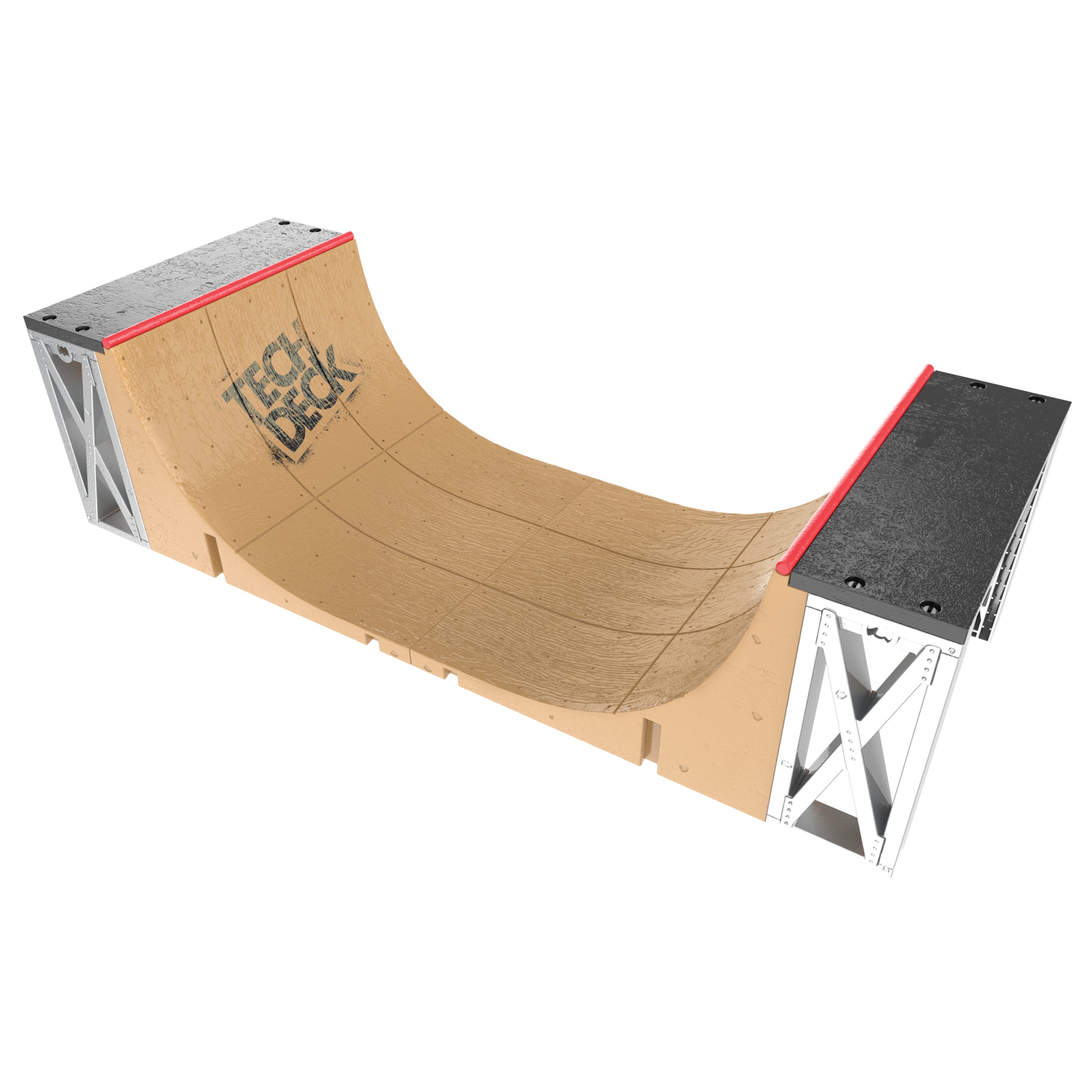 Tech Deck - Ultimate Half-Pipe Ramp and Exclusive Primitive Pro Model Finger Board， Cars and truck， Ages 6 and Up