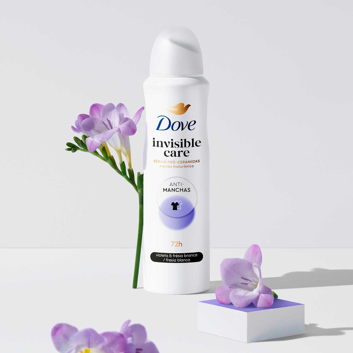 Desodorante Antitranspirante Aerosol Dove Invisible Dry 150ml