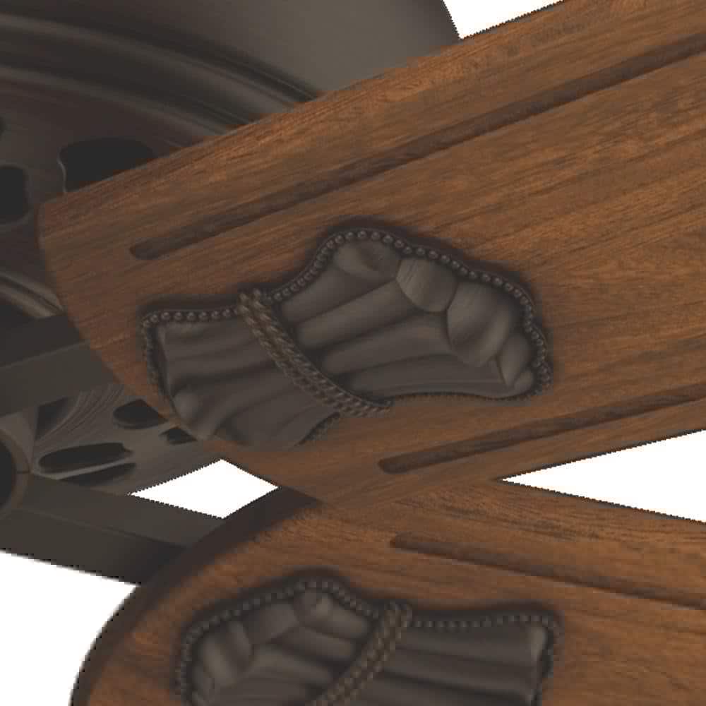 Casablanca Fellini 60 in Indoor Brushed Cocoa Bronze Ceiling Fan with Remote
