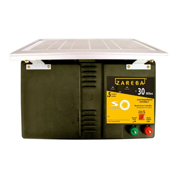 Zareba 30 Mile Solar Electric Fence Energizer