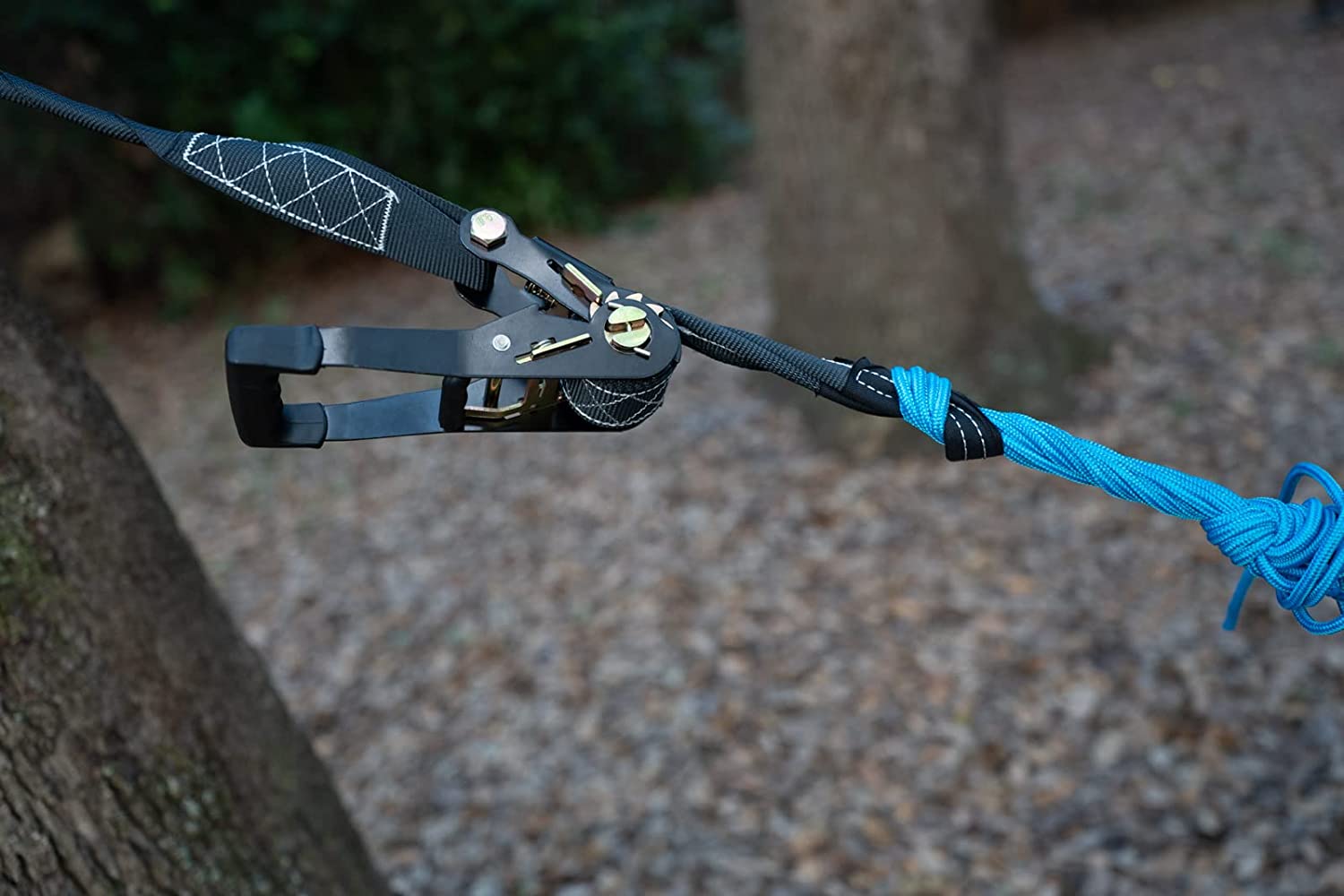 bintiva Outdoor Playground Rope Tunnel - Suspension Crawl Bridge for Children of all Ages