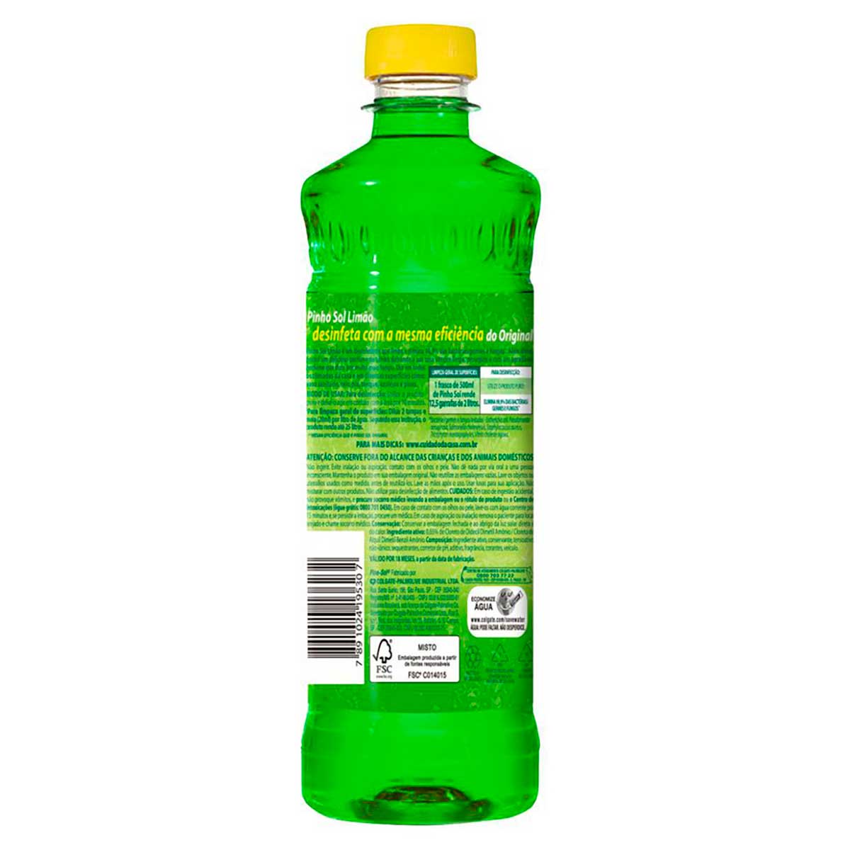 Desinfetante Pinho Sol Citrus Limao 500ml