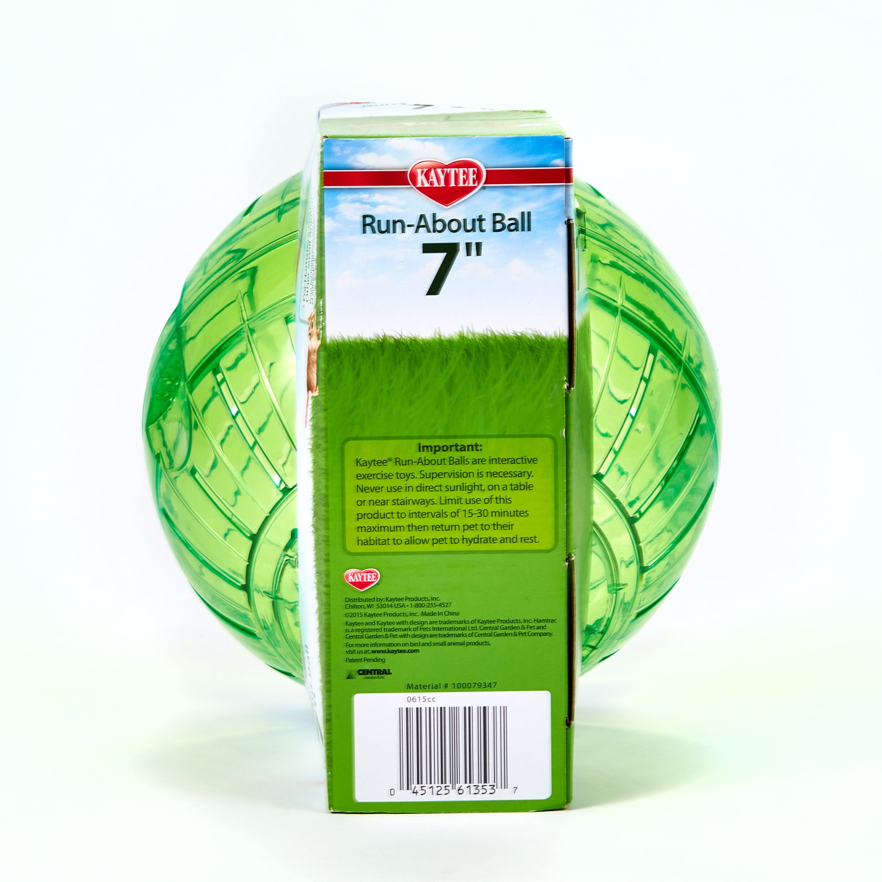 Kaytee Run-About Ball Rainbow 7 Inches